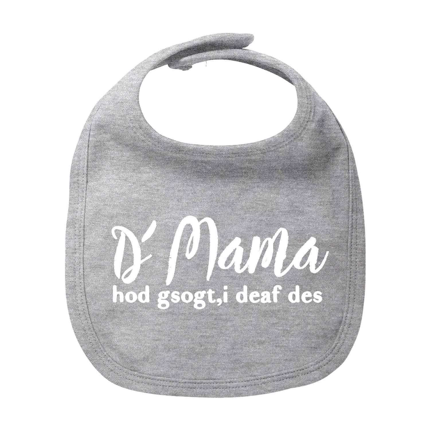 Bavariashop Lätzchen Lätzchen "Mama sogt, i deaf des"