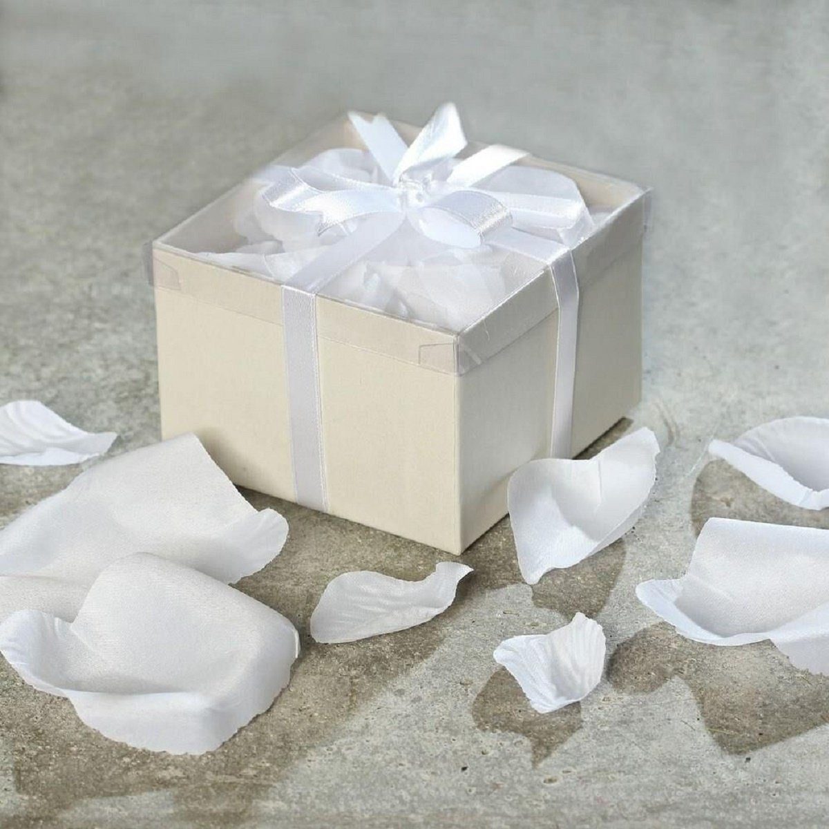 Geschenkbox Rosenblüten Rosenblätter Blütenblätter Hochzeitsdekoration 45 Stück