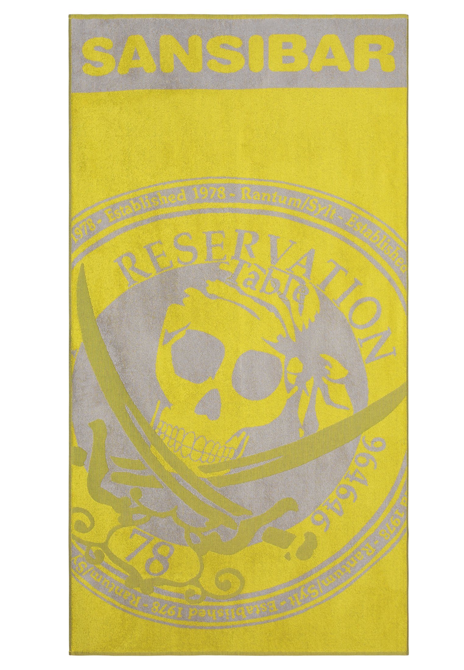 Sansibar Sylt Badetuch Sansibar Strandtuch Saunatuch Reservation (1-St), 10 günstig online kaufen