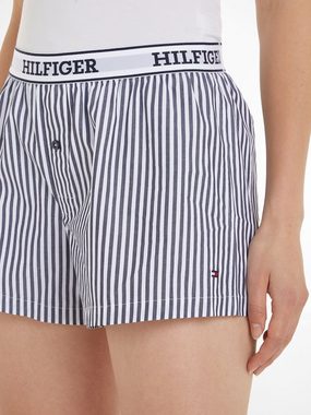 Tommy Hilfiger Underwear Boxershorts WOVEN SHORTS mit allover Streifen & Logo-Elastikbund