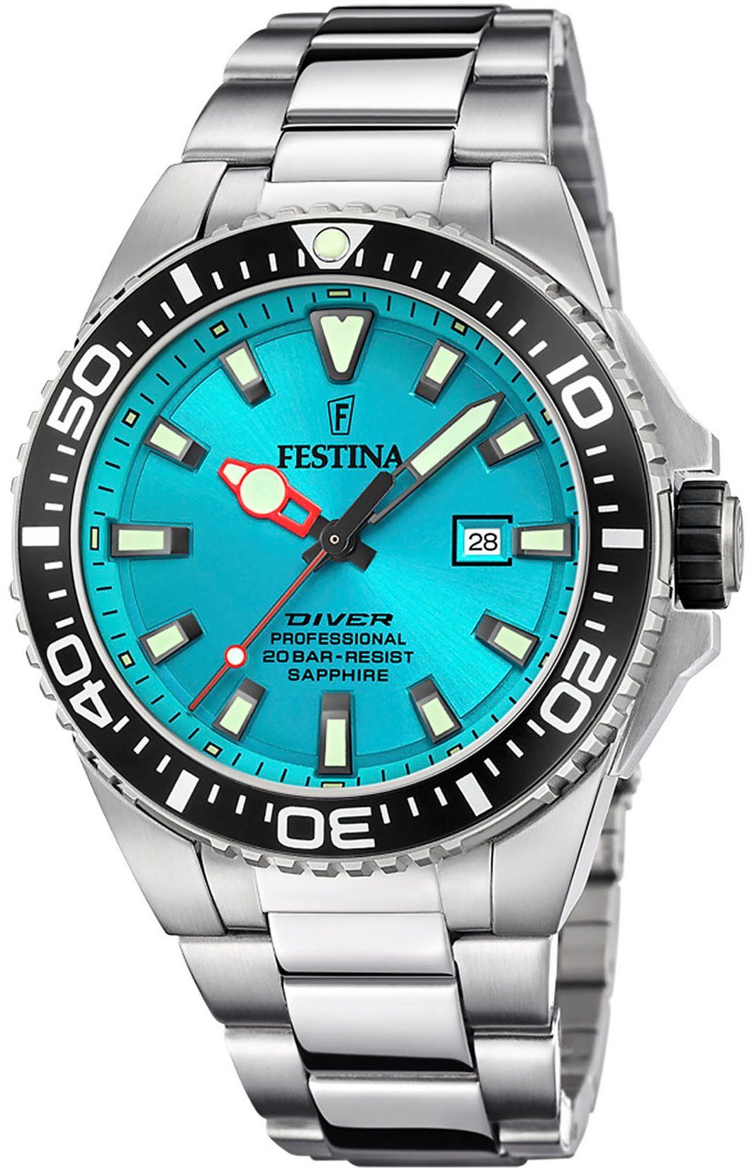 Festina Taucheruhr The Originals/Diver, Armbanduhr, Quarzuhr, Herrenuhr