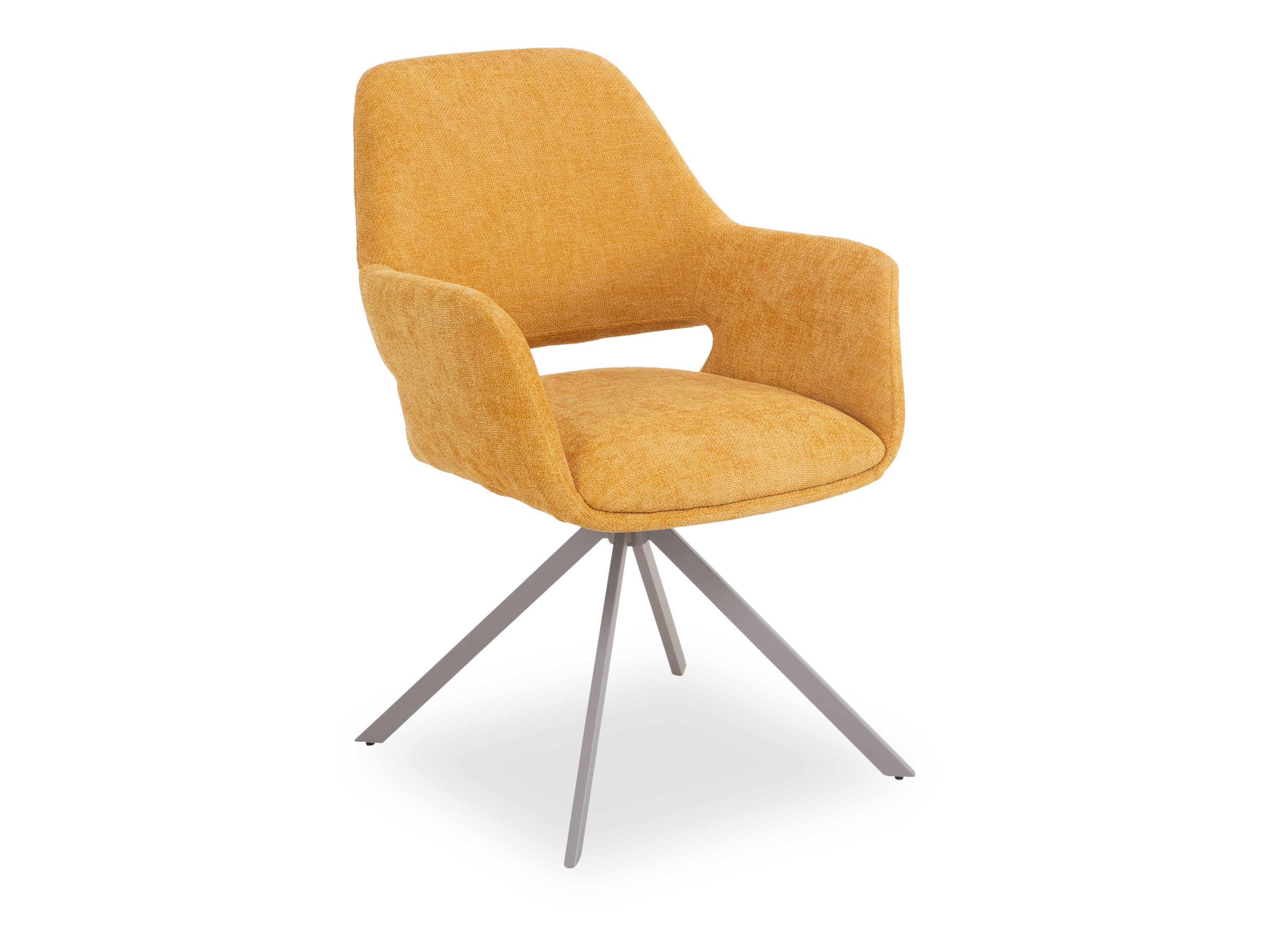 SANSIBAR LIVING Esszimmerstuhl Polsterstuhl SANSIBAR PASQUALE BHT 66x87.50x61.50 cm gelb