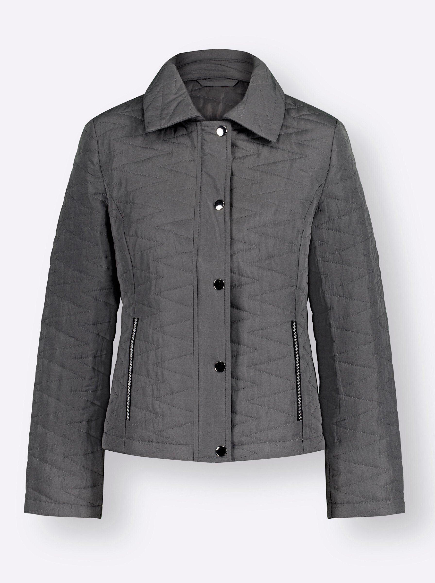 Sieh an! Allwetterjacke Steppjacke Langarm