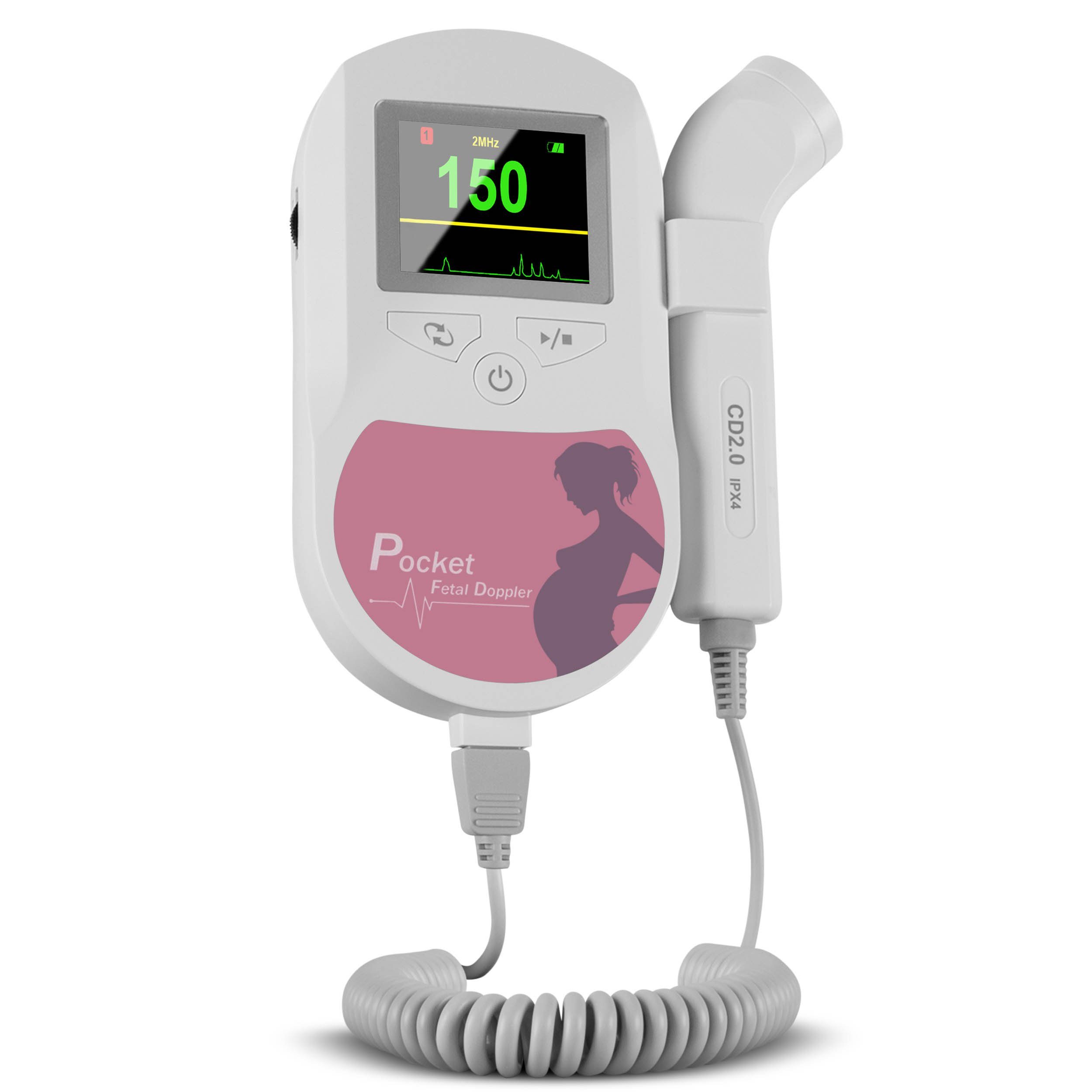 pulox Babyphone Doppler Ultraschall Fetal Sonotrax C