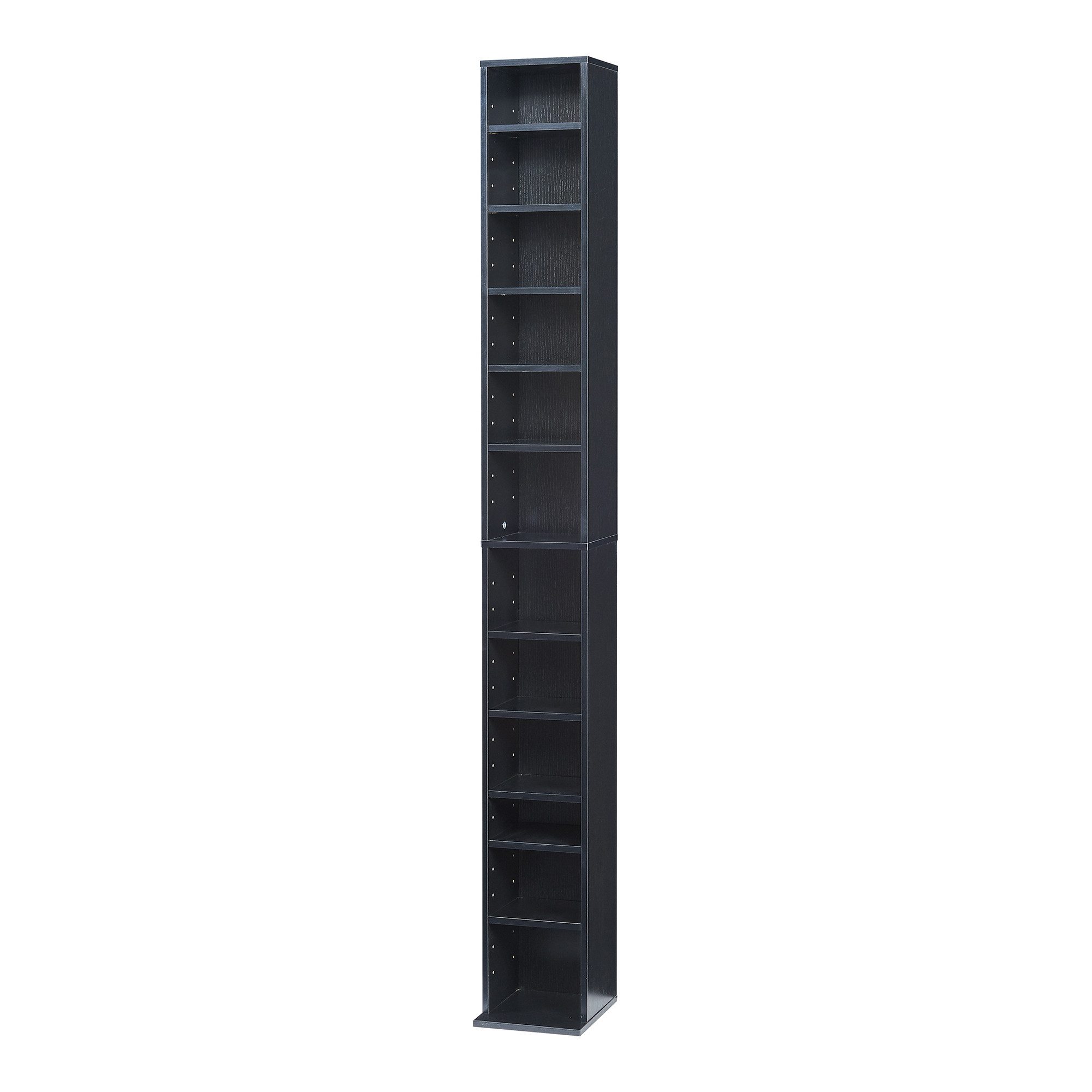 en.casa CD-Regal, »Tynset« 175x20x20 cm Standregal günstig online kaufen