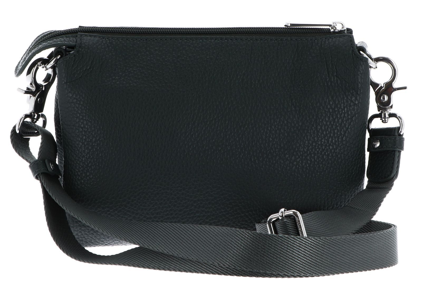Mandarina Duck Umhängetasche Crossbody Bag, aus echtem Rindsleder