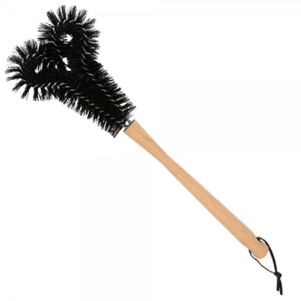 Bürstenhaus Redecker Balkonset Bürstenhaus Rasenmäherbürste schwarzes Nylon