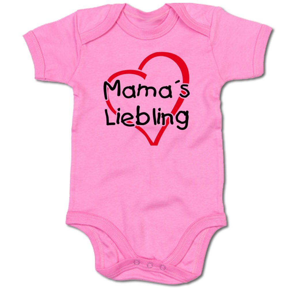 Ggraphics Kurzarmbody Baby Body Mama´s Liebling mit Spruch / Sprüche
