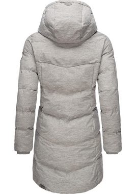 Ragwear Wintermantel Pavla stylischer Winterparka mit Teddyfutter und Kapuze