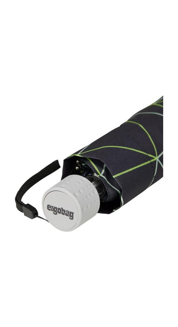 ergobag Taschenregenschirm Regenschirm, mit reflektierenden Details