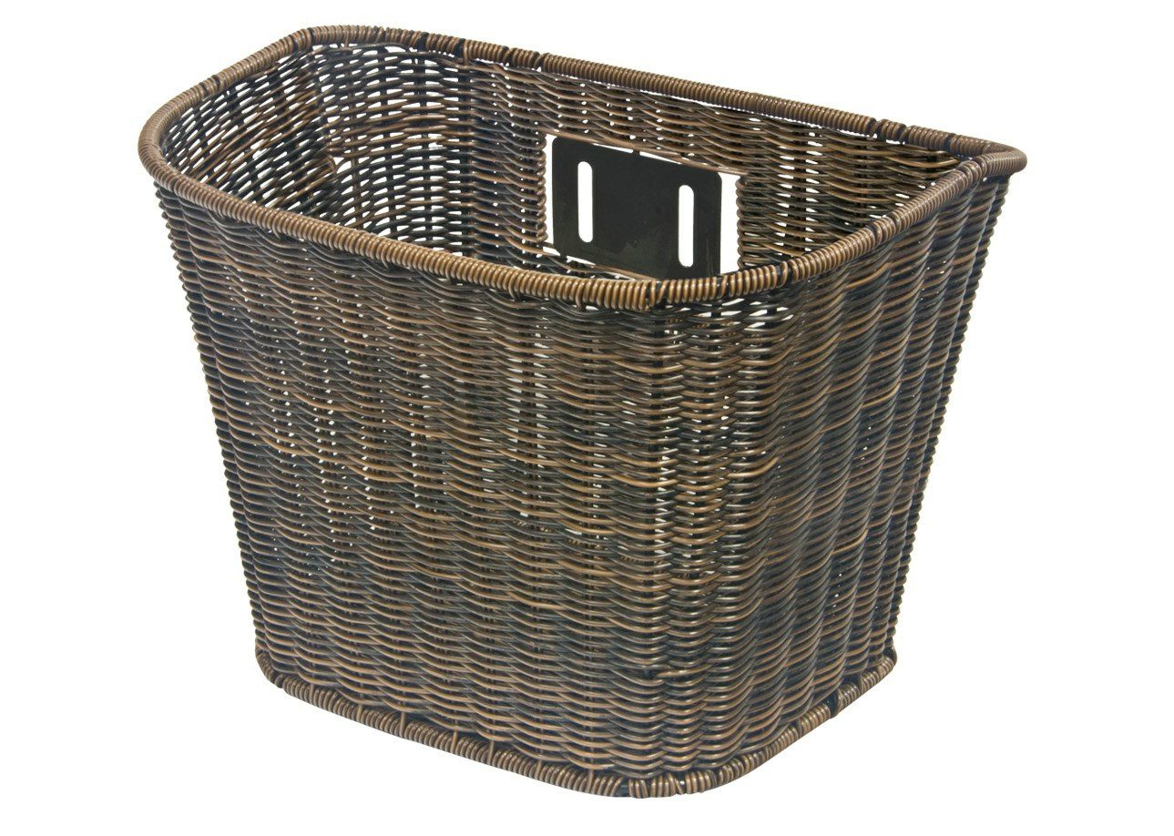 KLS Fahrradkorb Fahrradkorb Vorderradkorb Rattan front