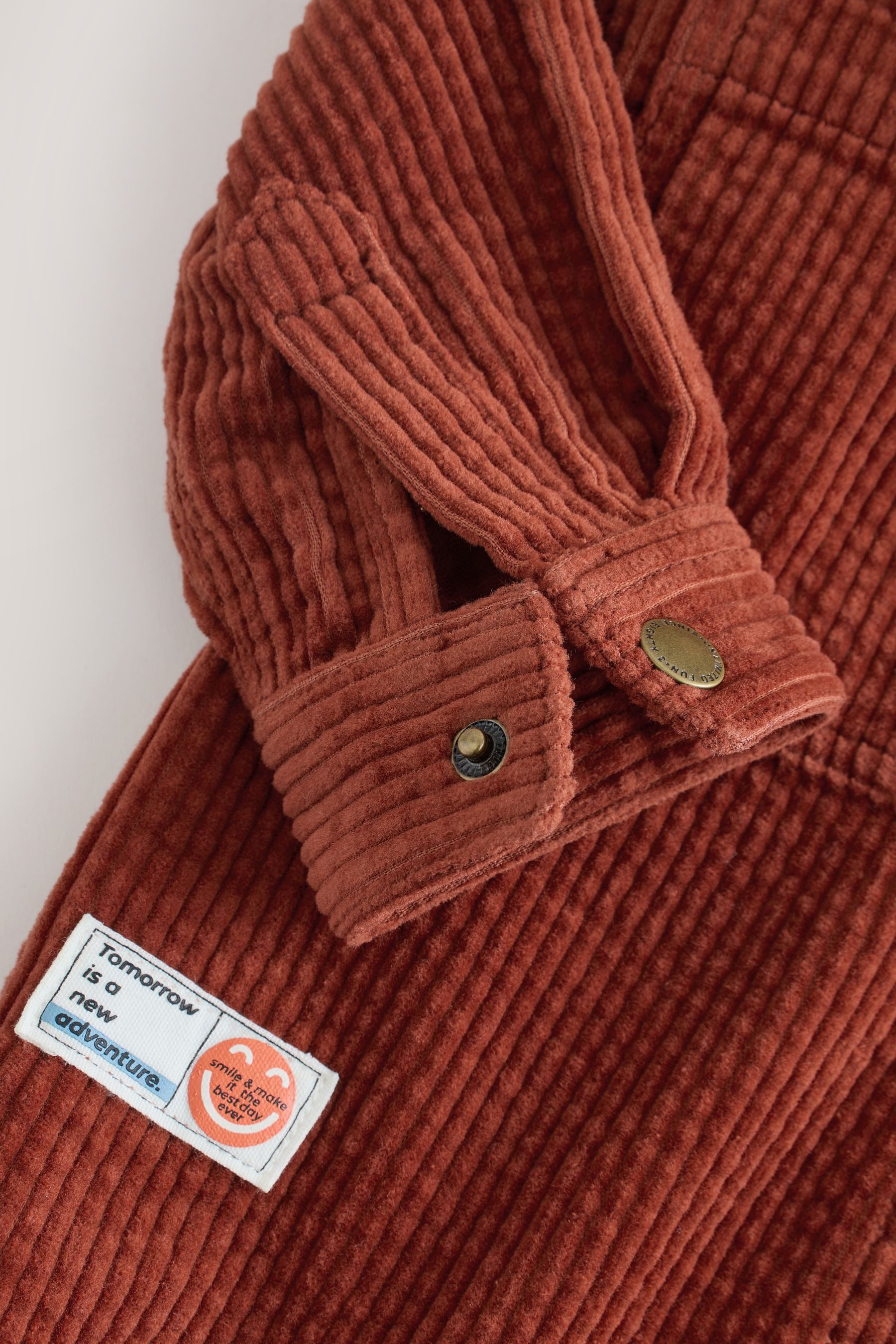 Next Outdoorhemd Cordjacke mit Kapuze und T-Shirt, 2er-Set (2-tlg)