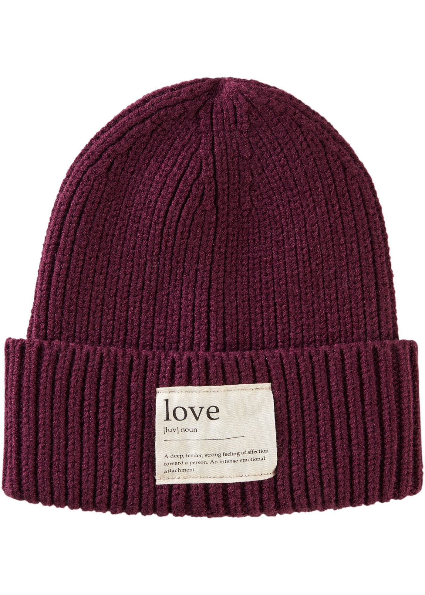 bonprix Strickmütze aus Viskose, Polyester und Polyamid, modischer Stil