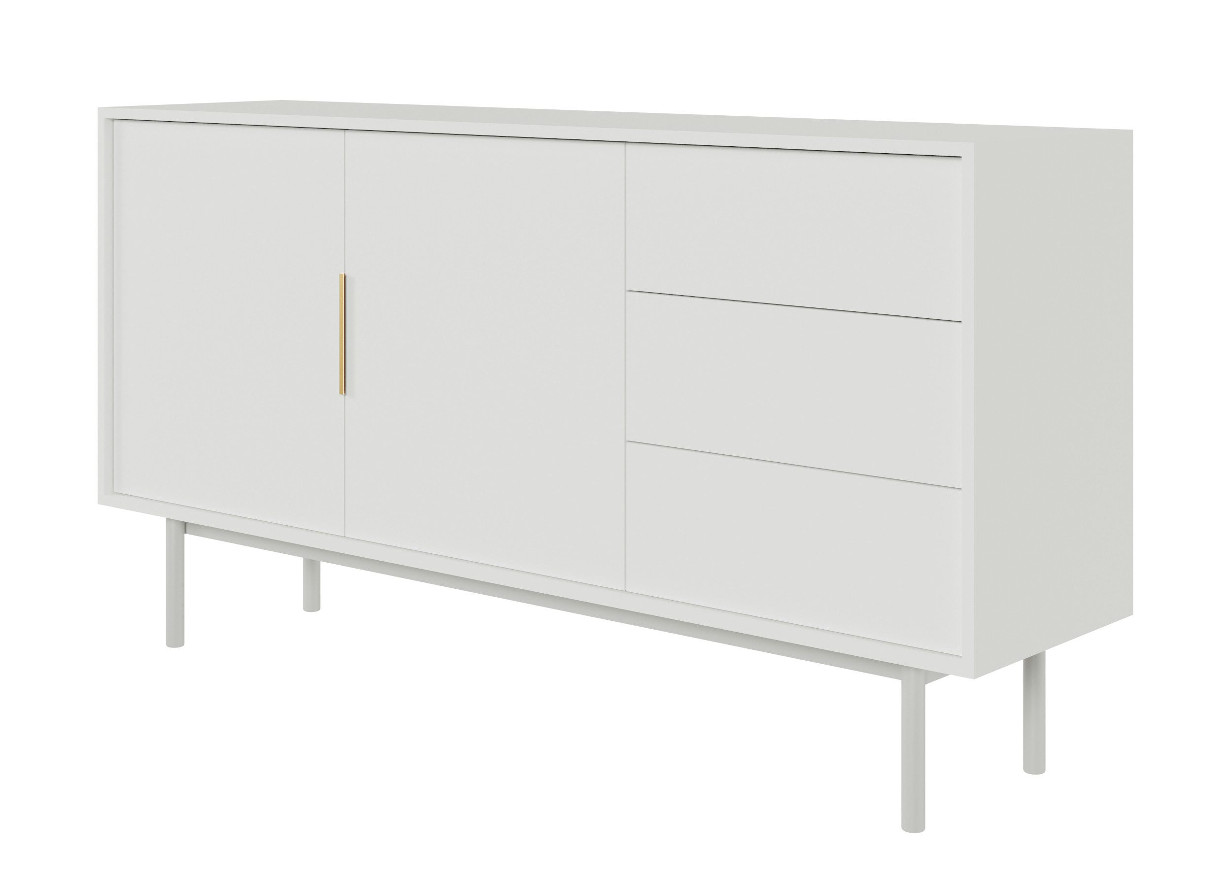 Selsey Sideboard VIVIARO, 2-türig mit 3 Schubladen, 154 cm
