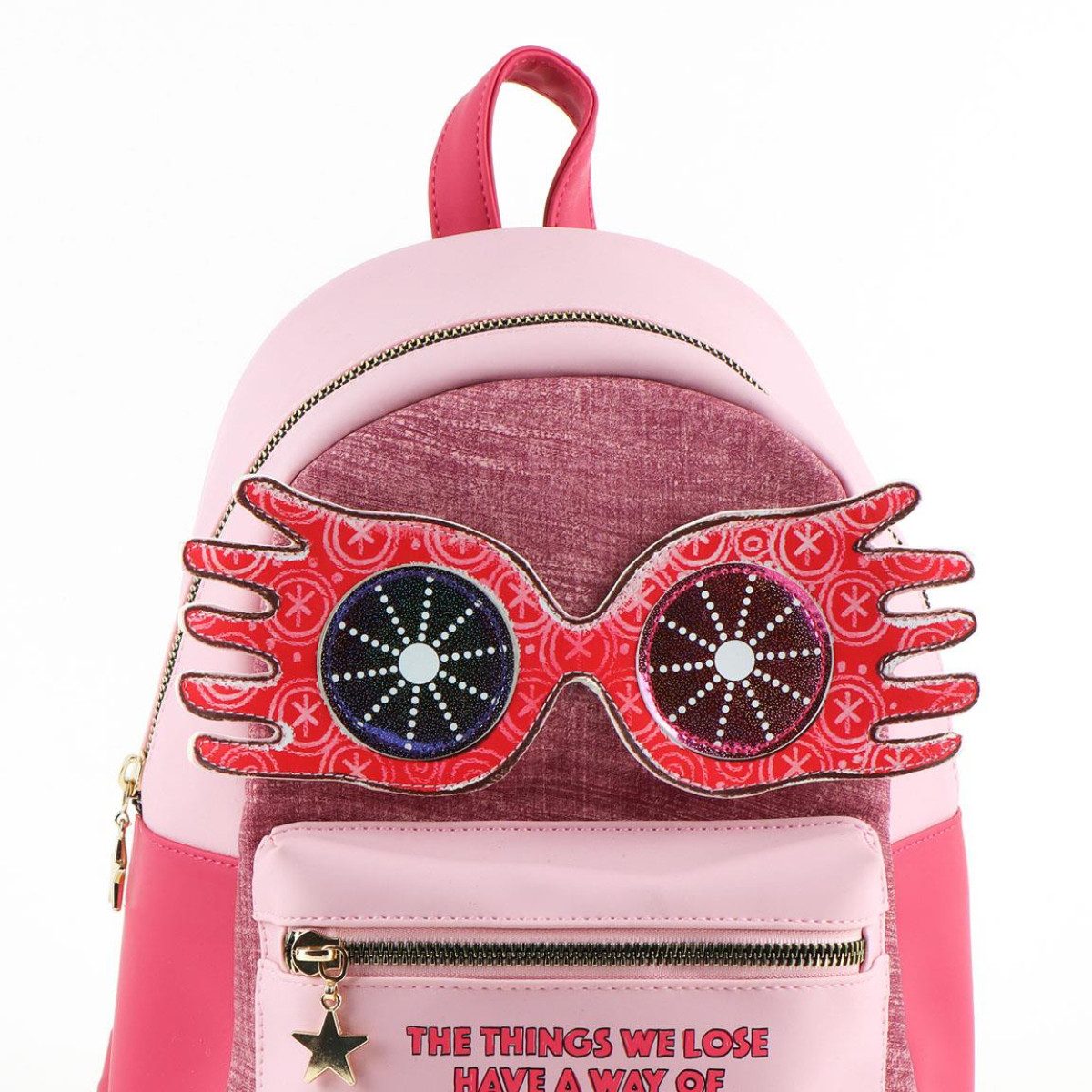 Harry Potter Rucksack Luna Lovegood Backpack PU Material Alltag Schule City Trips