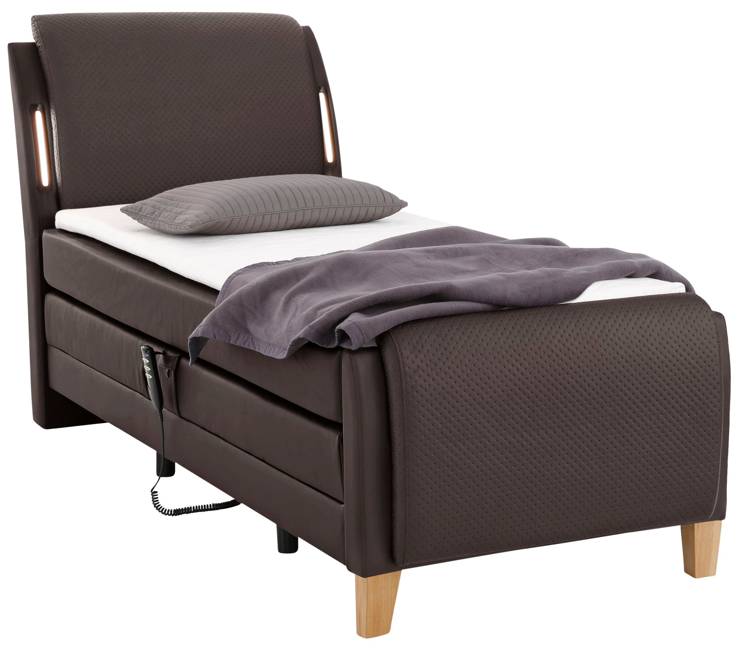 Home affaire Boxspringbett Messina2, Liegekomfort elektrisch günstig online kaufen