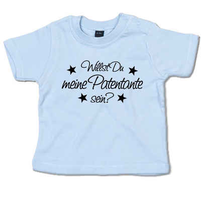G-graphics T-Shirt Willst Du meine Patentante sein? Baby T-Shirt, mit Spruch / Sprüche / Print / Aufdruck