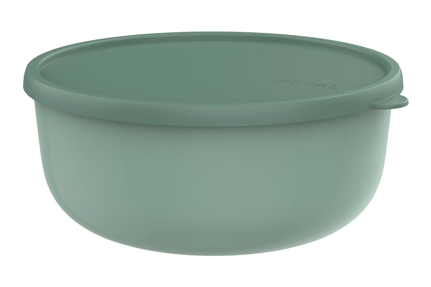 Mepal Aufbewahrungsschüssel Multischüssel LUMINA, Grün, Ø 24 cm, Kunststoff, (1-tlg)