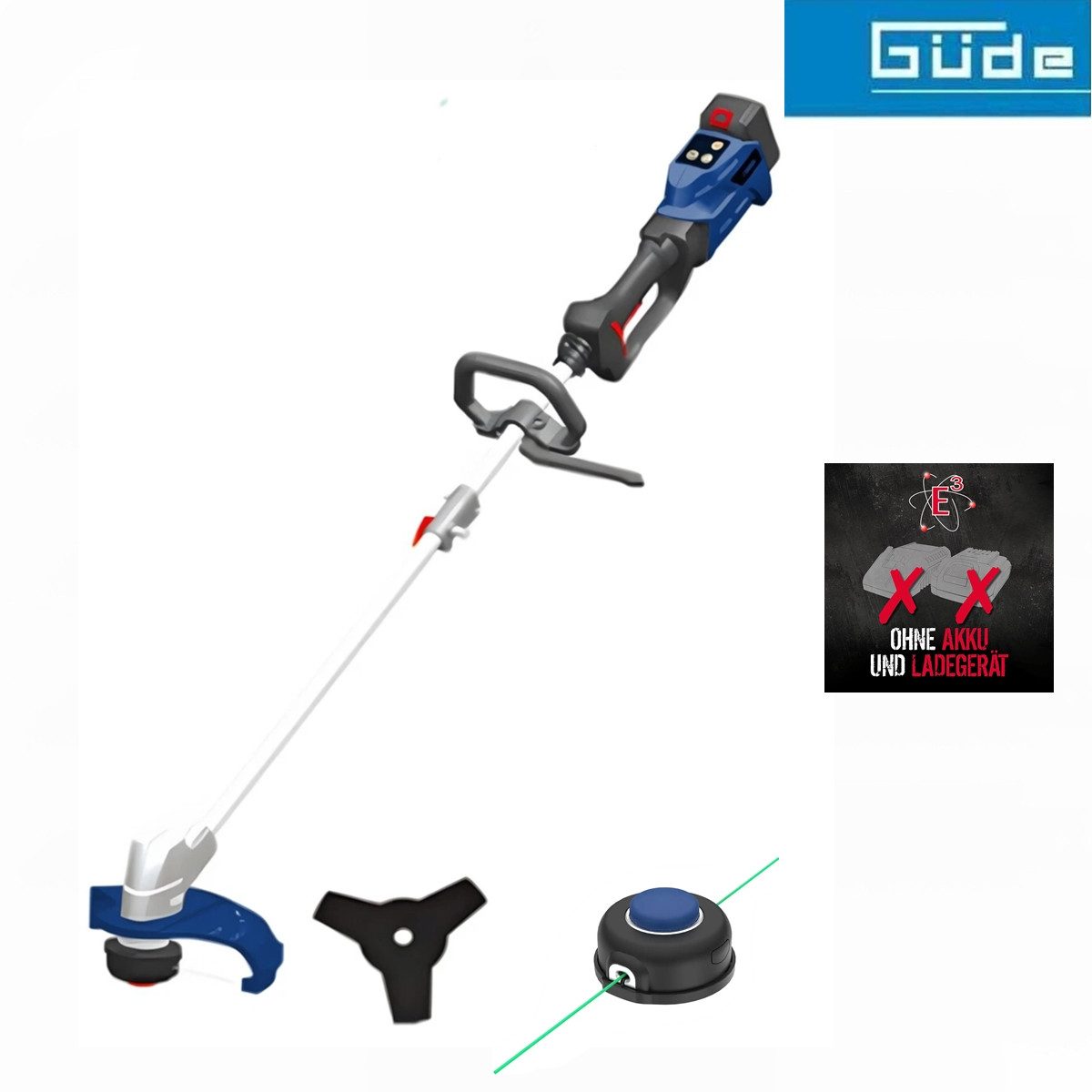 Güde Akku-Rasentrimmer 18V Akku-Freischneider / Rasentrimmer FS 18-0 (ohne Akku / Ladegerät