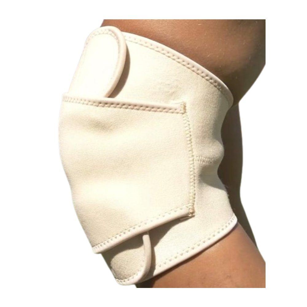 Kniebandage Mittelfuß-Bandage mit integriertem Silikon-Kissen Tissilikon