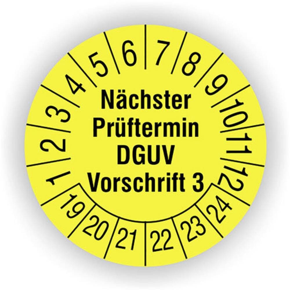 HT Instruments Spannungsprüfer HT Instruments 2002270 Prüfplaketten 30mm Sicherheitsprüfplaketten 1, (Prüfplaketten 30mm)
