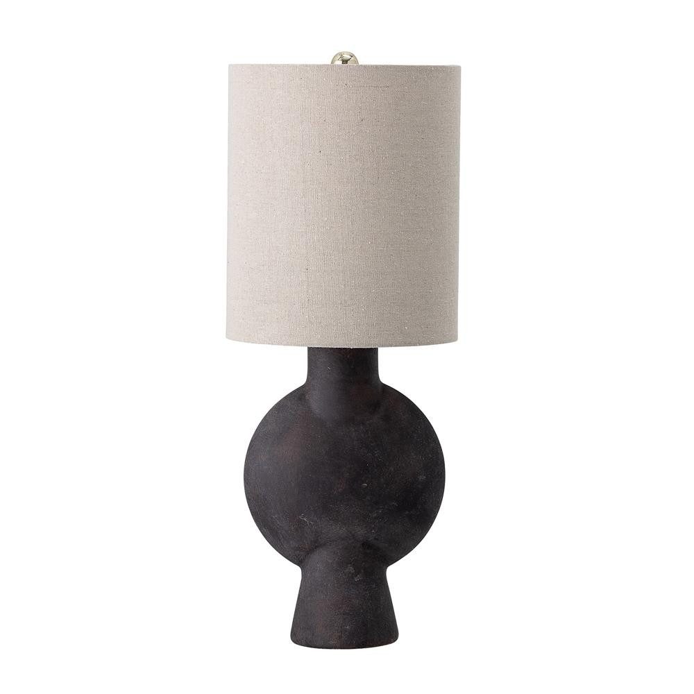 Bloomingville Tischleuchte Sergio Tischlampe Braun, Dekolampe, Tischleuchte, Terrakotta, dänisches Design, braun, 40W
