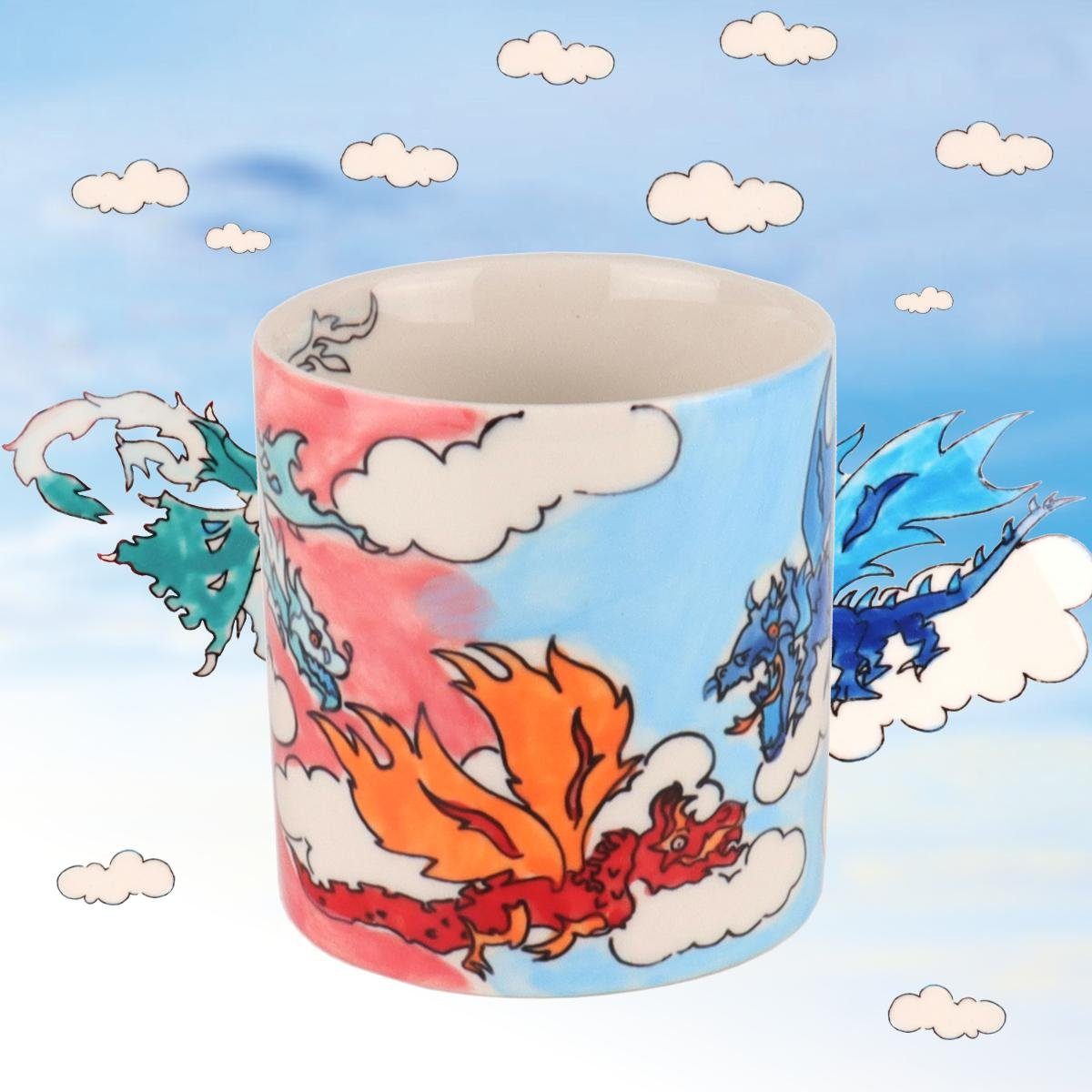 Dragon Keramik Kinderbecher Mila Kinder-Becher Time, Keramik Mila