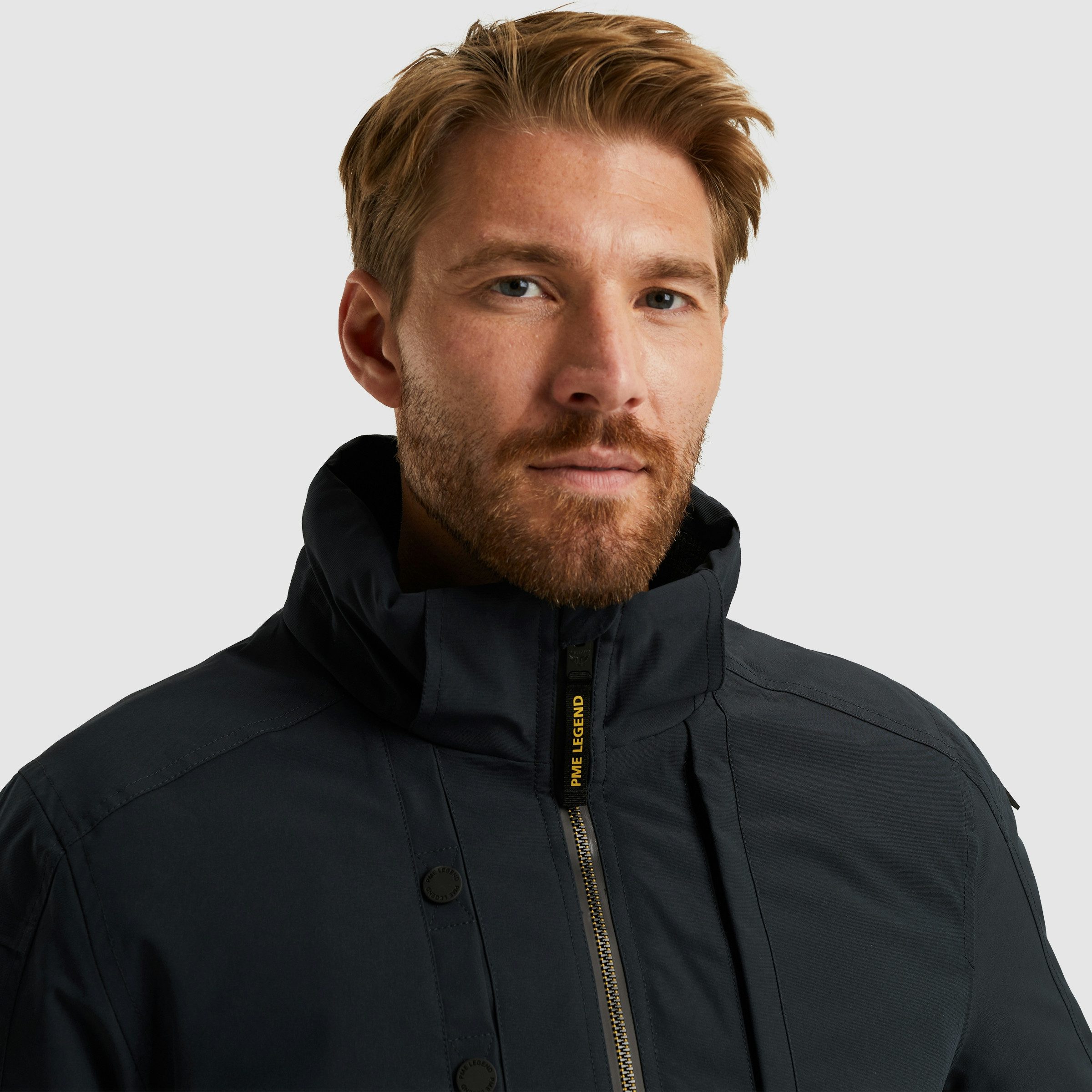 PME LEGEND Winterjacke Taschen mit Reißverschluss