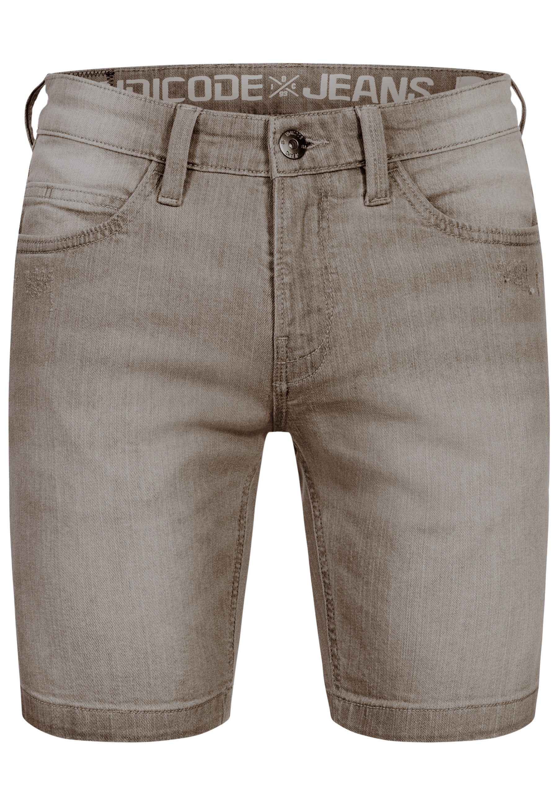 Indicode Jeansshorts INMCFly stretchy Denim-Shorts mit günstig online kaufen