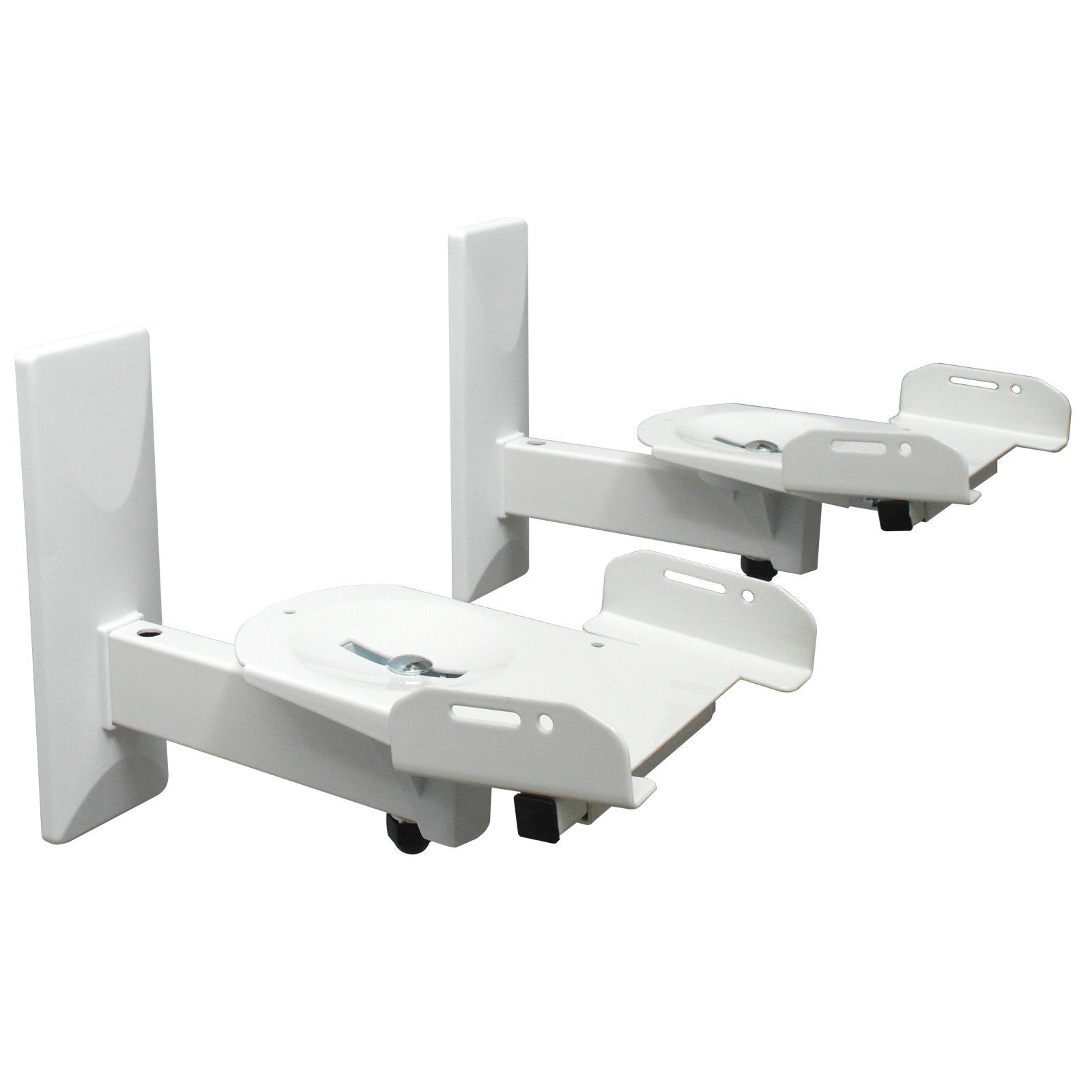 Drall Instruments Lautsprecher-Wandhalterung BH5W, (2-tlg., 2 x Universal Wandhalter für Lautsprecher Boxen schwenkbar und neigbar)