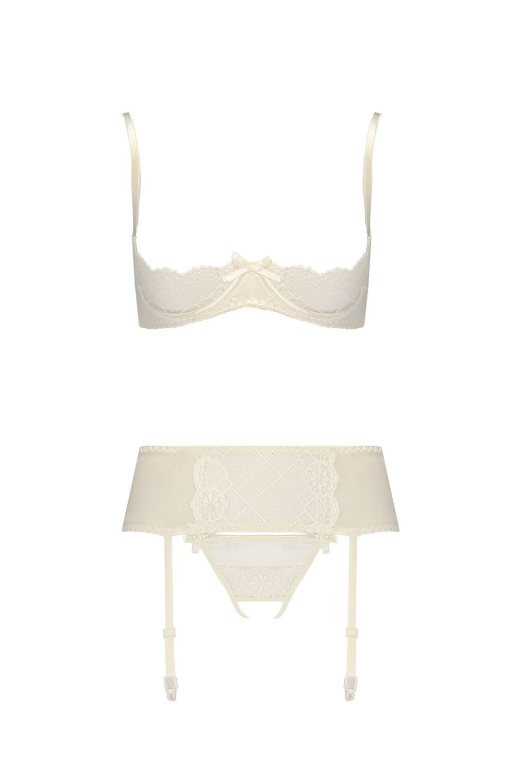 Casmir Set: Bügel-BH Aurelia Set Creme (Set)