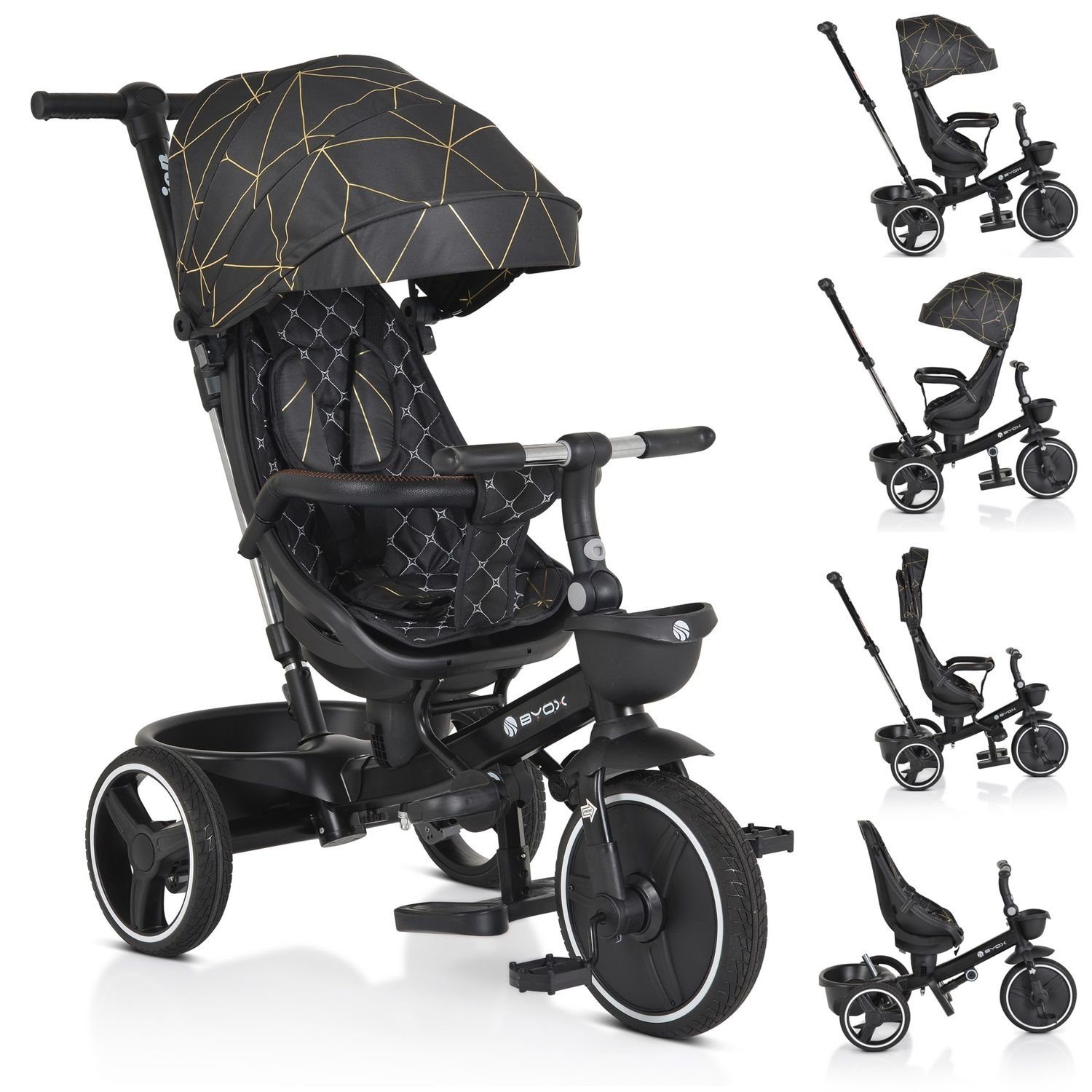 Byox Dreirad Dreirad Tricycle Fusion, verstellbar günstig online kaufen