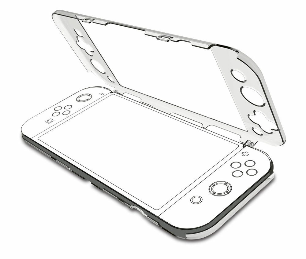 BigBen Nintendo Switch Lite Schutzhülle Case transparent BB380330 Zubehör Nintendo