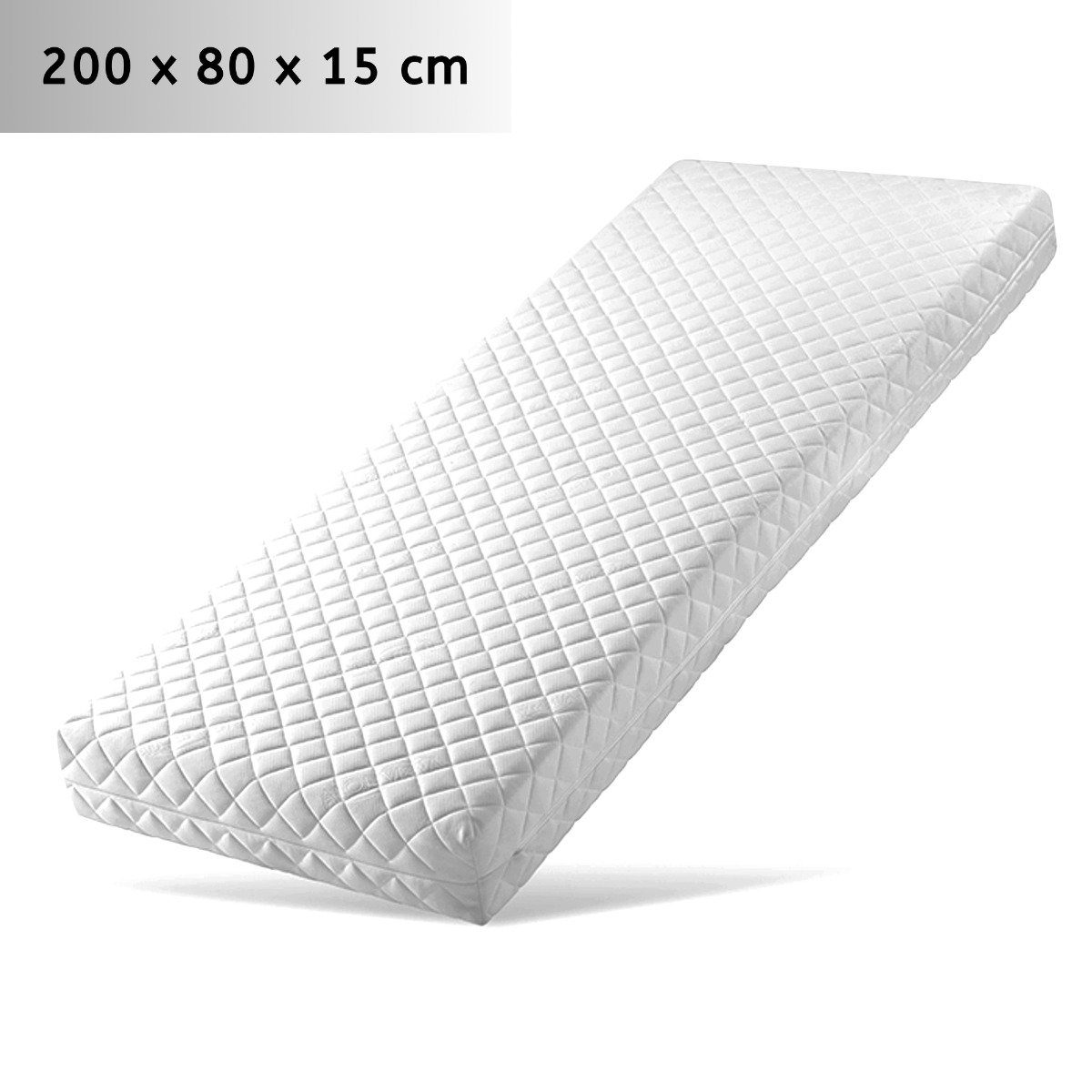 Komfortschaummatratze »Matratze Komfort Plus 7 Zonen RG 30 H 3 200 x 80 x  15 cm«, Stillerbursch, 15 cm hoch online kaufen | OTTO