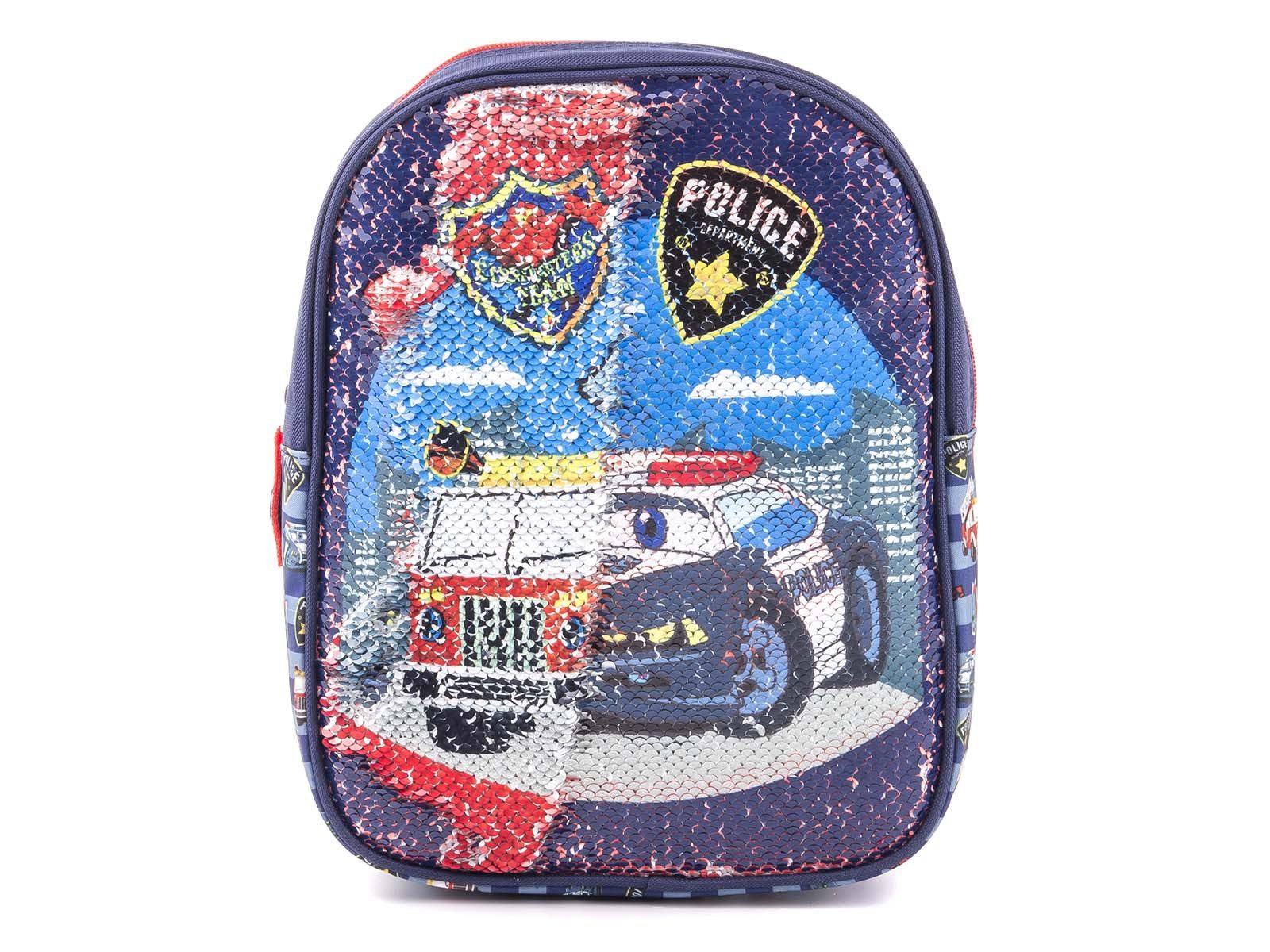 fabrizio® Kinderrucksack Kinderrucksack 2 Motive mit Wendepailletten 29 cm (ein Stück, 1-tlg., ca. B/H/T 23/29/10 cm), leicht