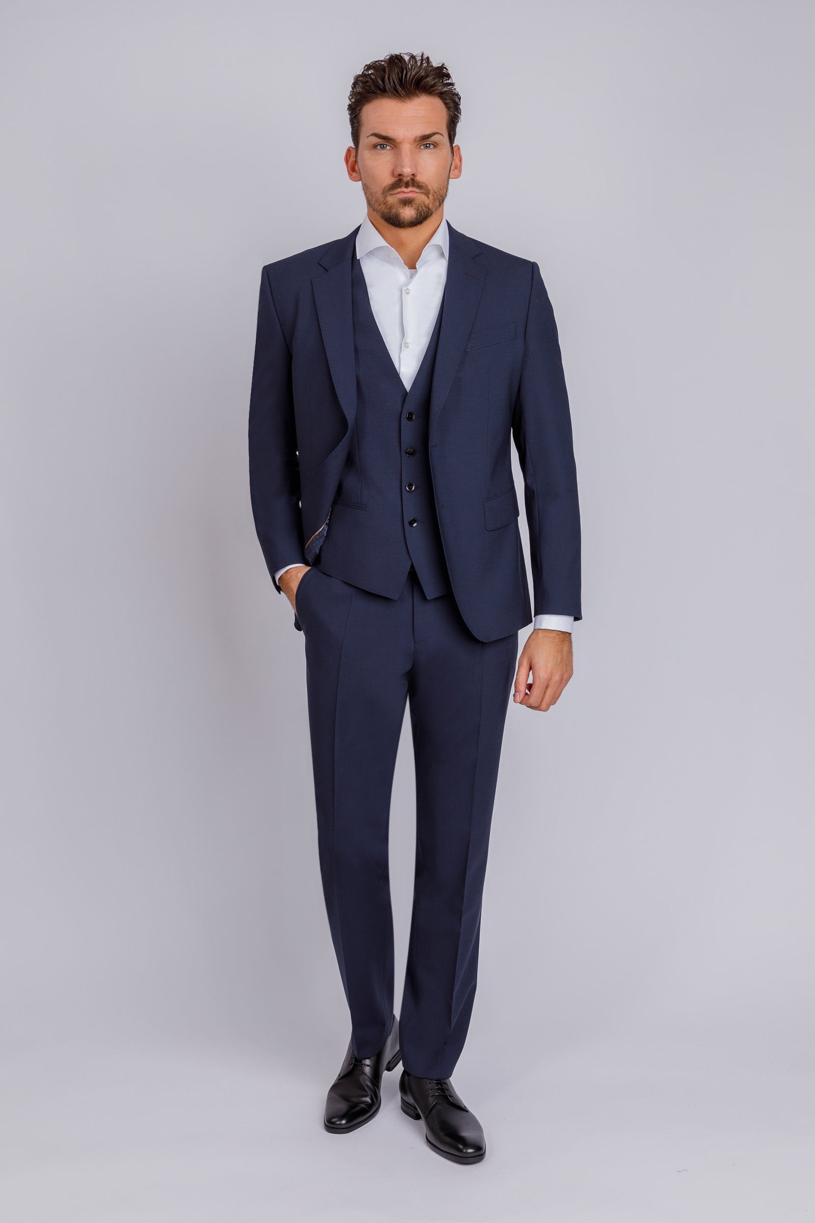 BOSS Anzugweste H-Huge-Vest (1-tlg)