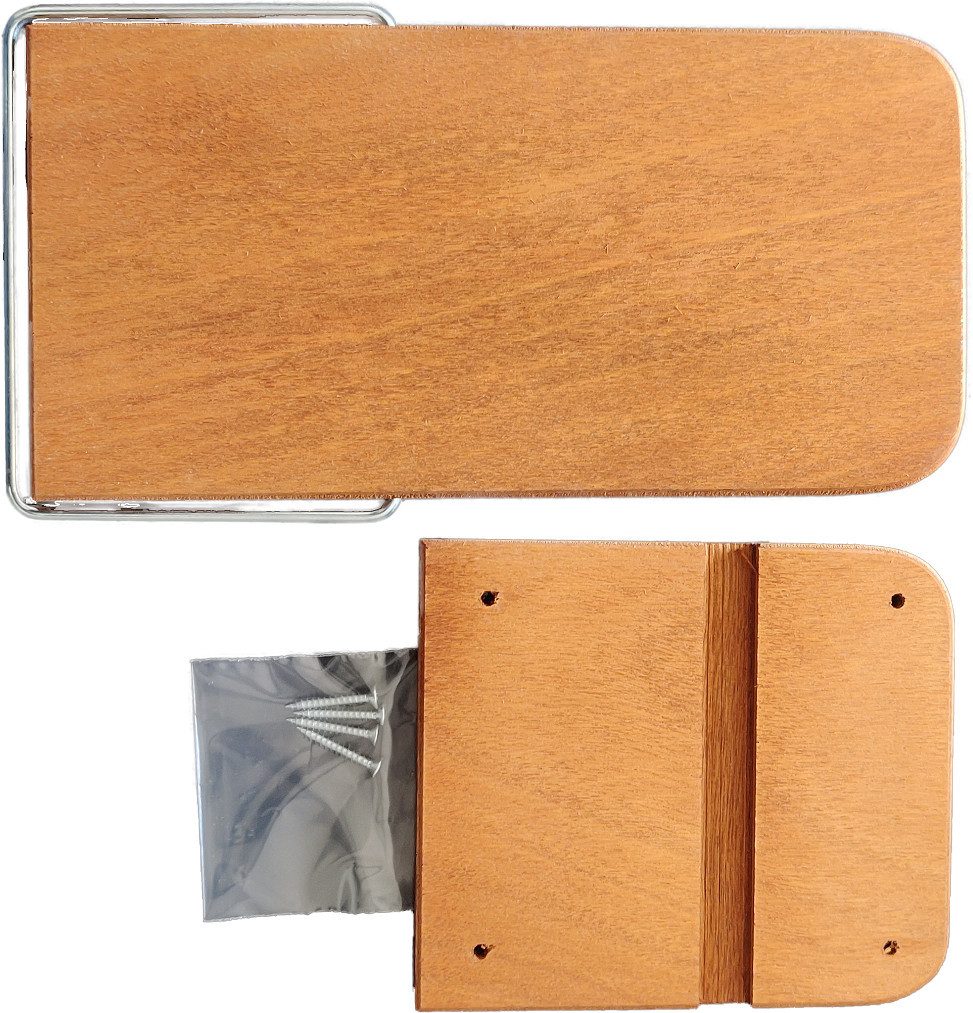 Sonnen Partner Strandkorb-Zusatztisch 2ter Seitentisch, klappbar für Rustikal Basic 50, 250 Plus,255 Plus