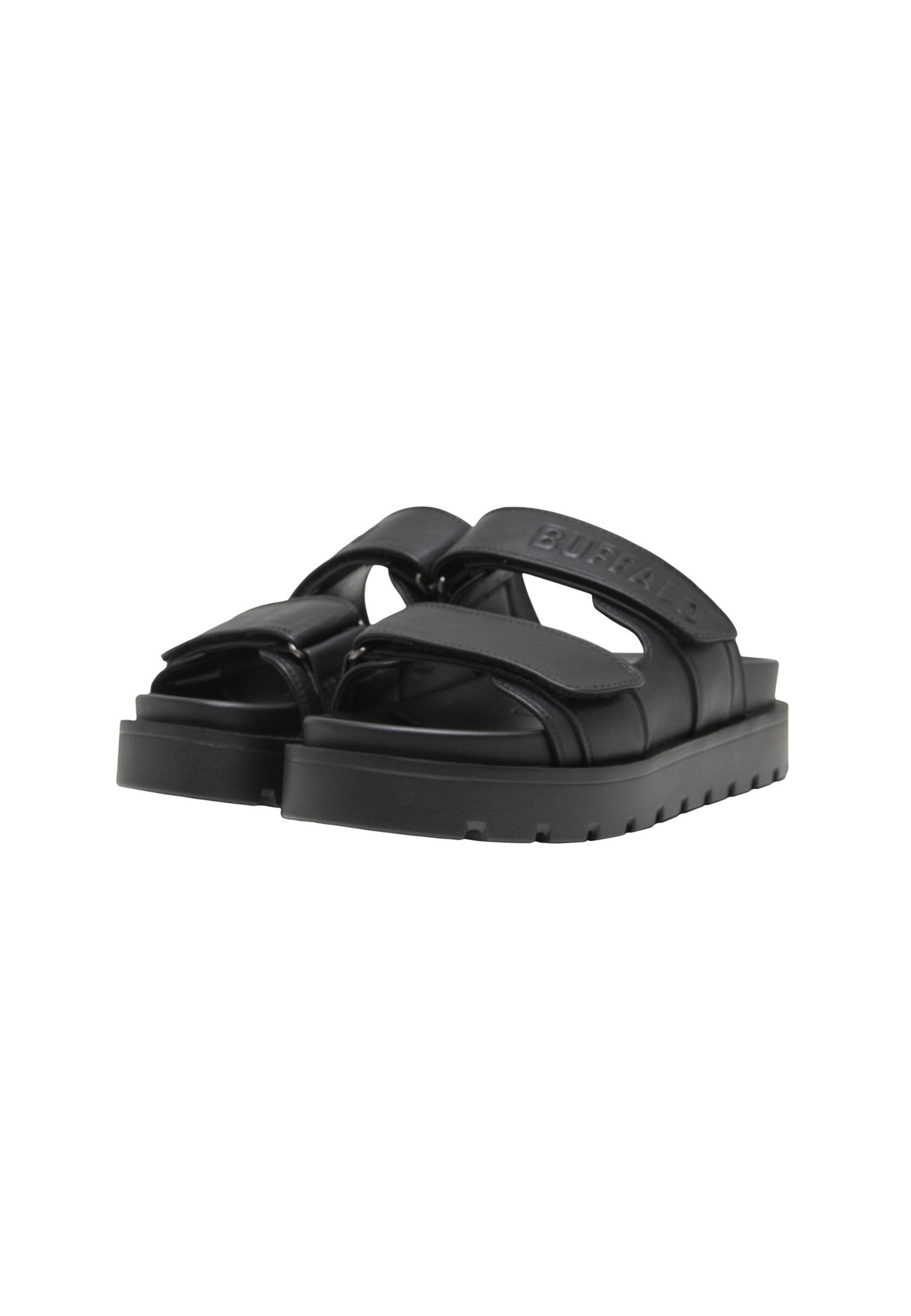 Buffalo Buffalo RAYA VELCRO - VEGAN NAPPA Plateausandaletten
