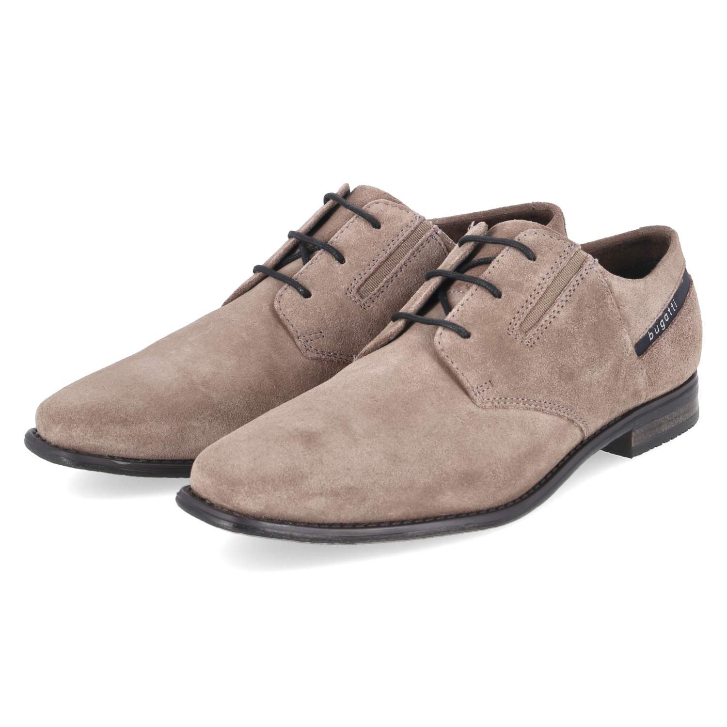 bugatti Bugatti 311960111400-1400 Herren Rauleder taupe Schnürschuh