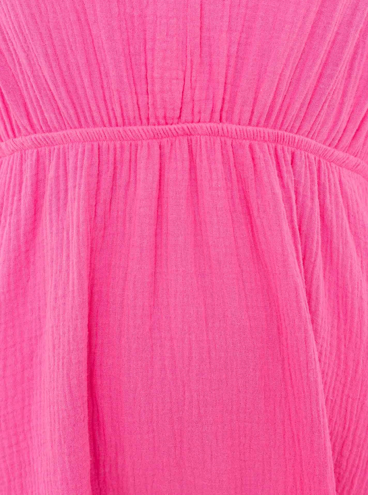 Zwillingsherz Maxikleid Maxikleid Baumwolle Musselin