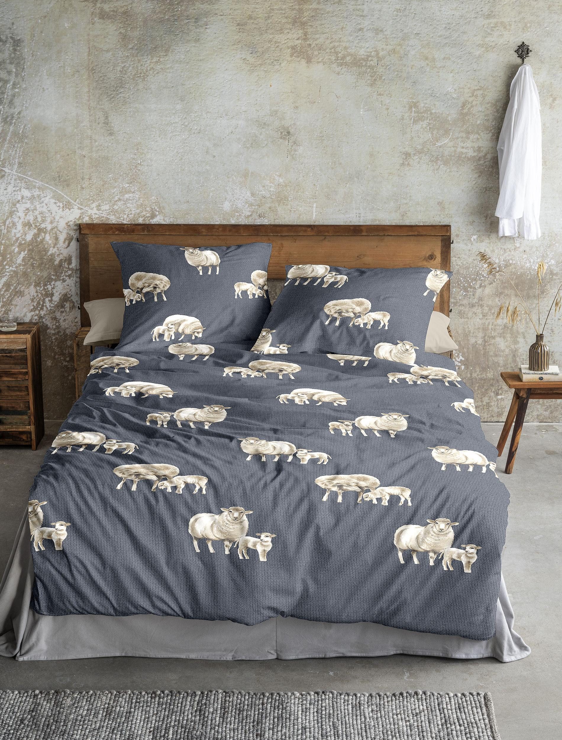 Irisette Bettwäsche Panda 8545, Feinbiber, 2 günstig online kaufen