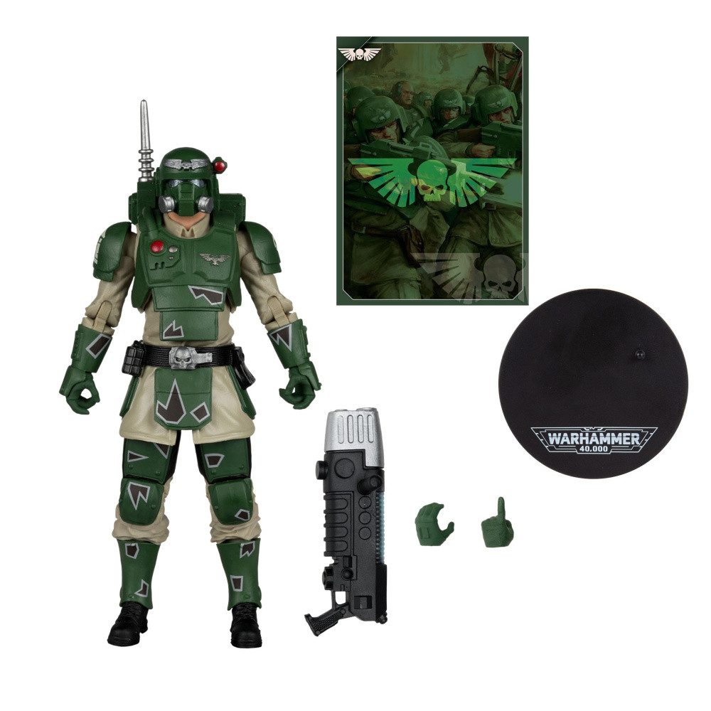 McFarlane Toys Actionfigur Warhammer 40 000 Actionfigur Kasrkin Astra Militarum 18 cm Warhammer 40