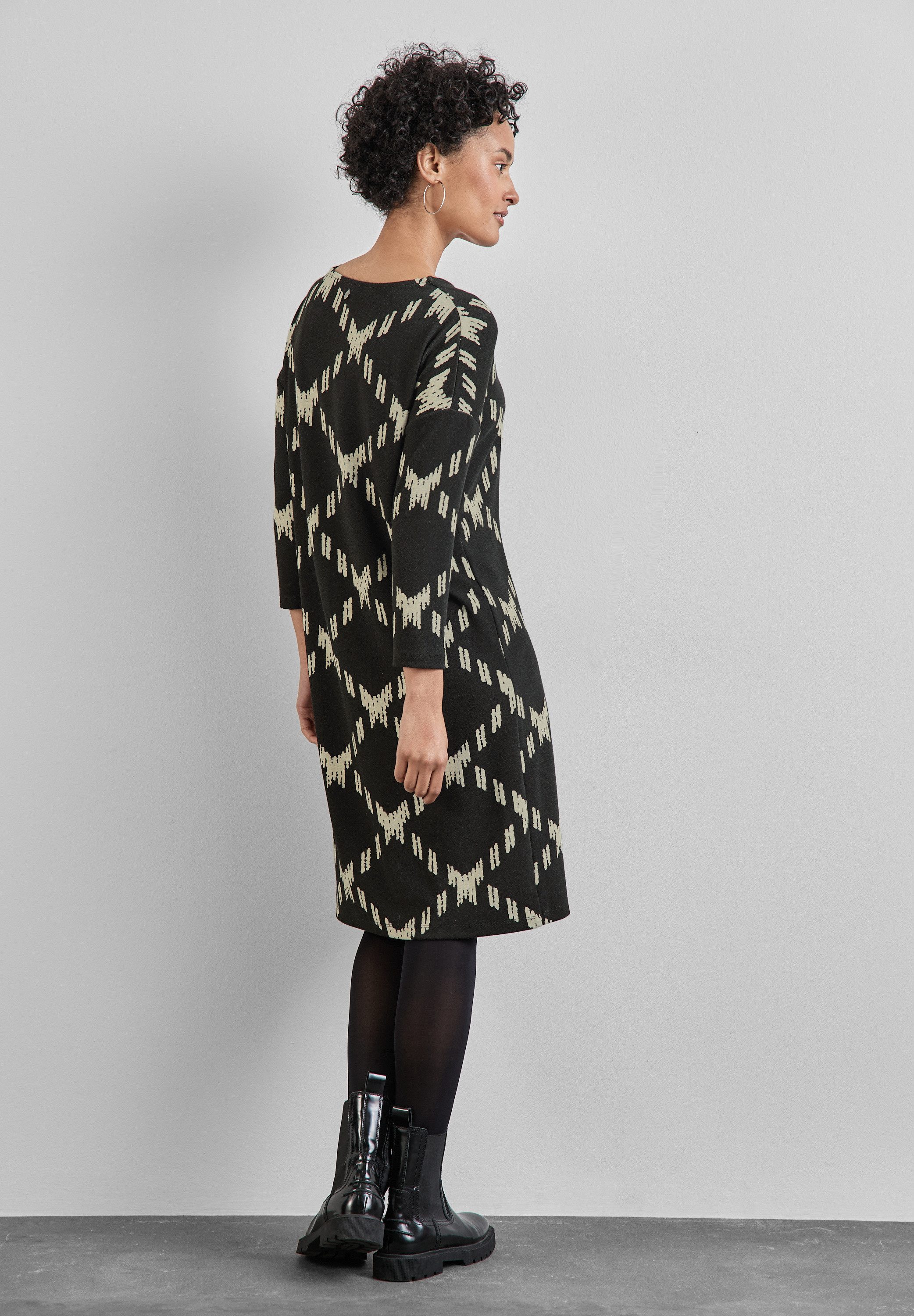 STREET ONE Midikleid mit grafischem Muster günstig online kaufen
