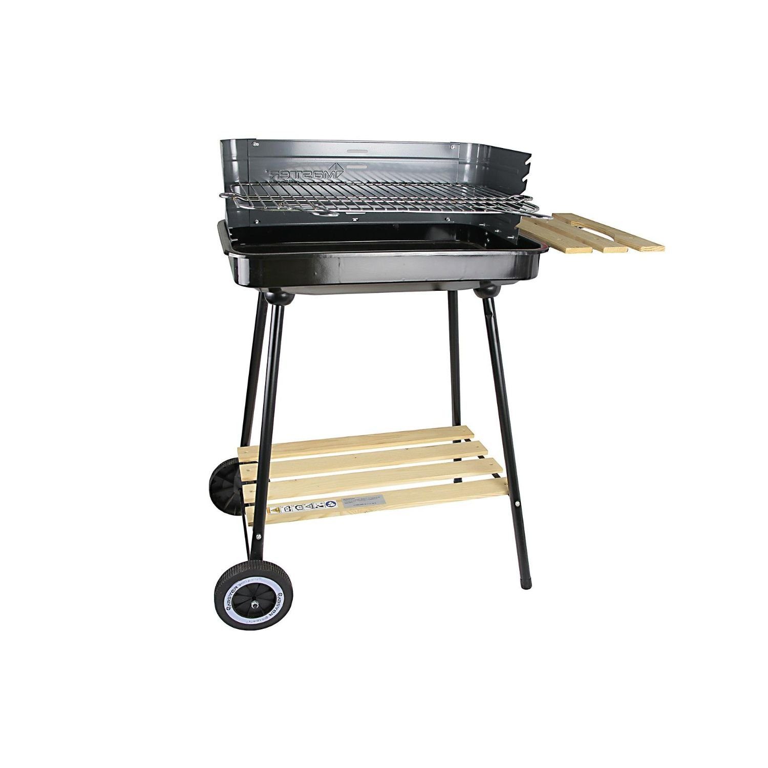 Master Grill & Party Holzkohlegrill MG905, 58 x 38 x 83 cm