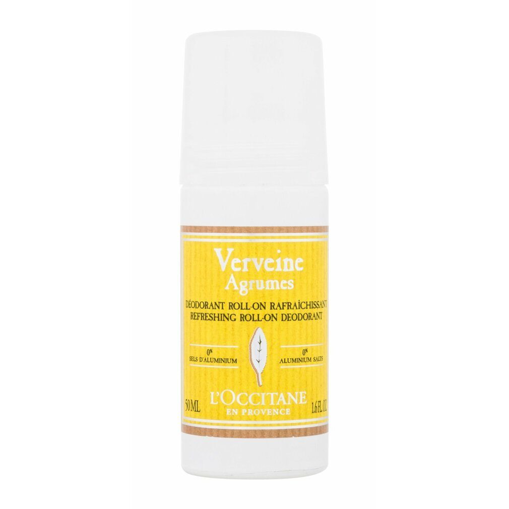 L'OCCITANE Deo-Roller Verveine Agrumes Déodorant Fraicheur 50 g