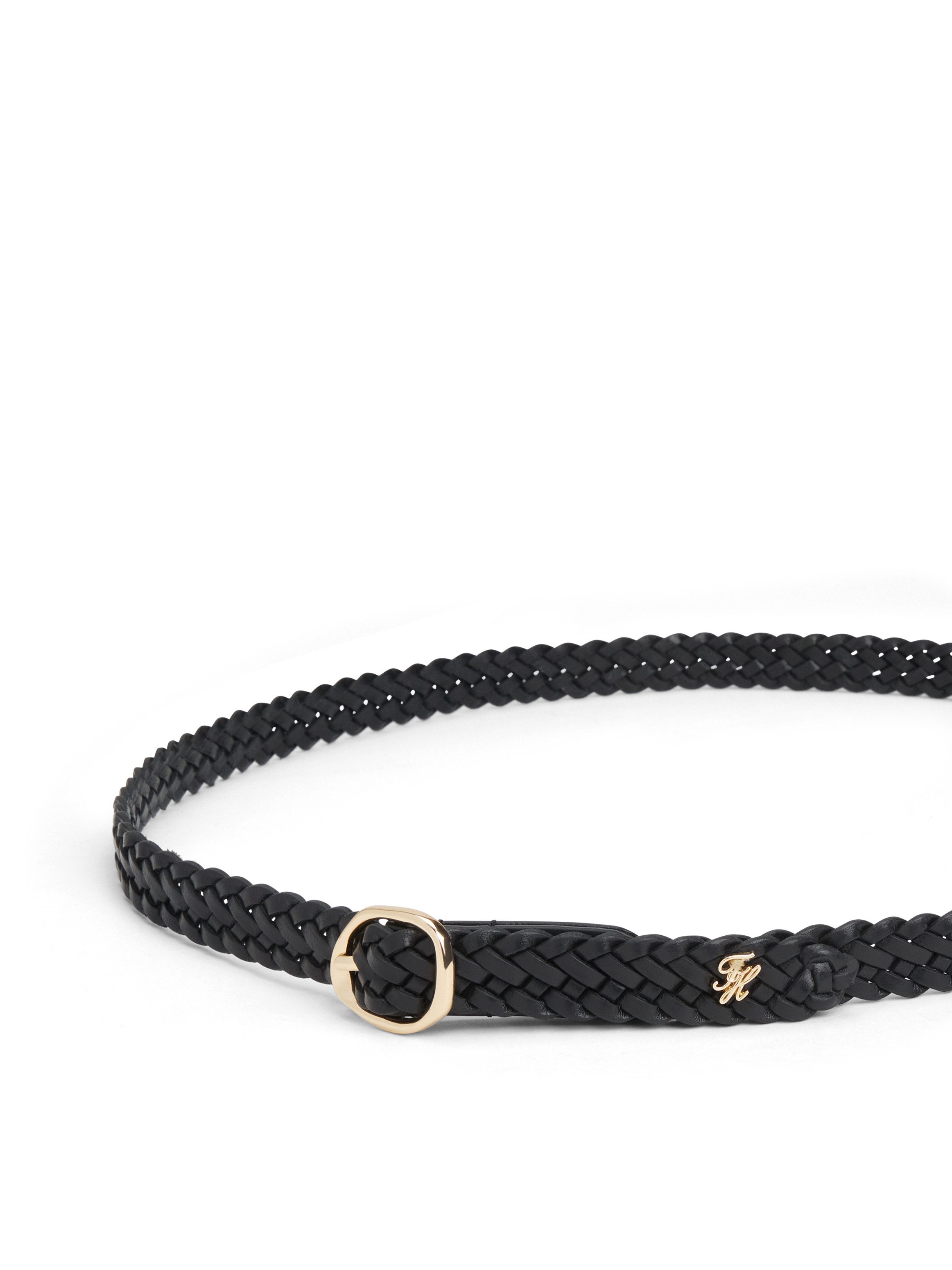Tommy Hilfiger Flechtgürtel TH SCULPT 2.0 WOVEN aus echtem Leder – Bild 4 von 4