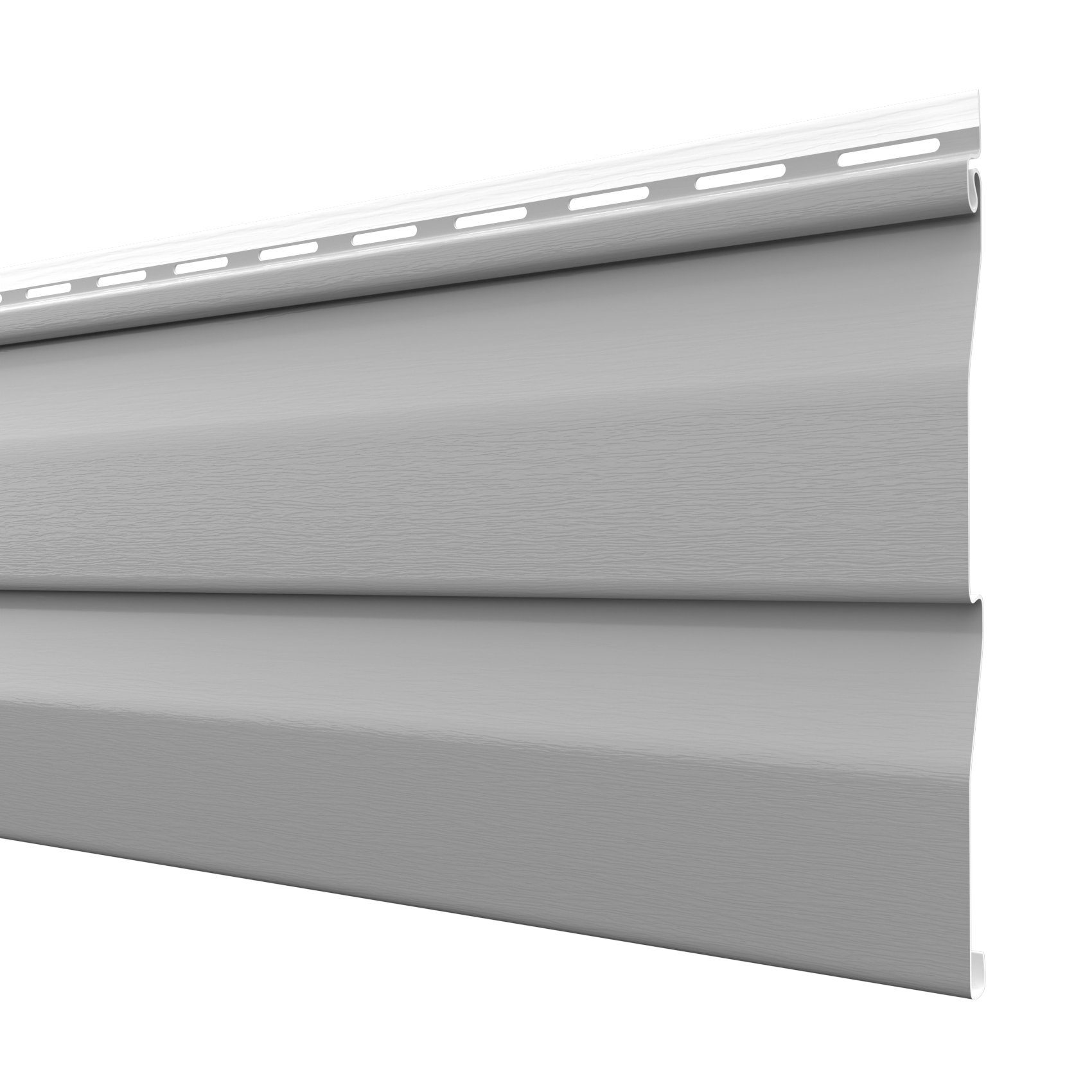 Hexim Verblendsteine, (Fassadenverkleidung Kunststoffpaneele & Zubehör, Verkleidung Außenwand Fassade, PVC-U Siding - (1 Paneel grau) Haus Wand 0,48 Quadratmeter)