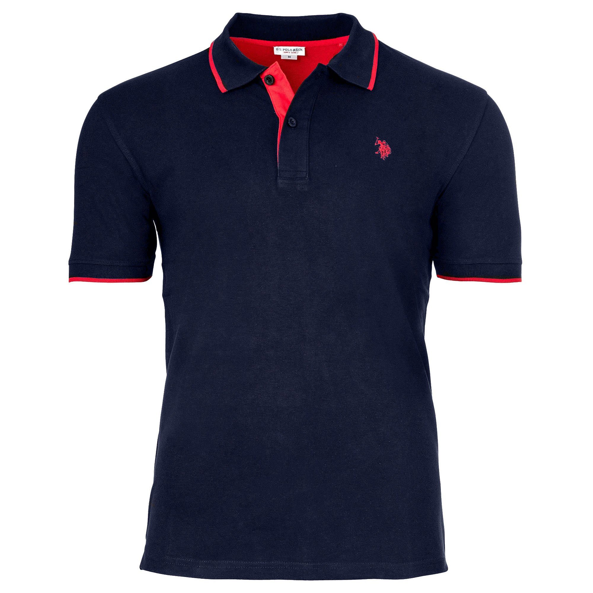 U.S. Polo Assn. Poloshirt Herren Poloshirt Baumwolle