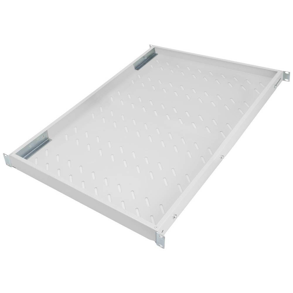 Digitus Netzwerkschrank Professional Fachboden mit variablen Befestigungsschienen DN-97648, variable Befestigungsschienen