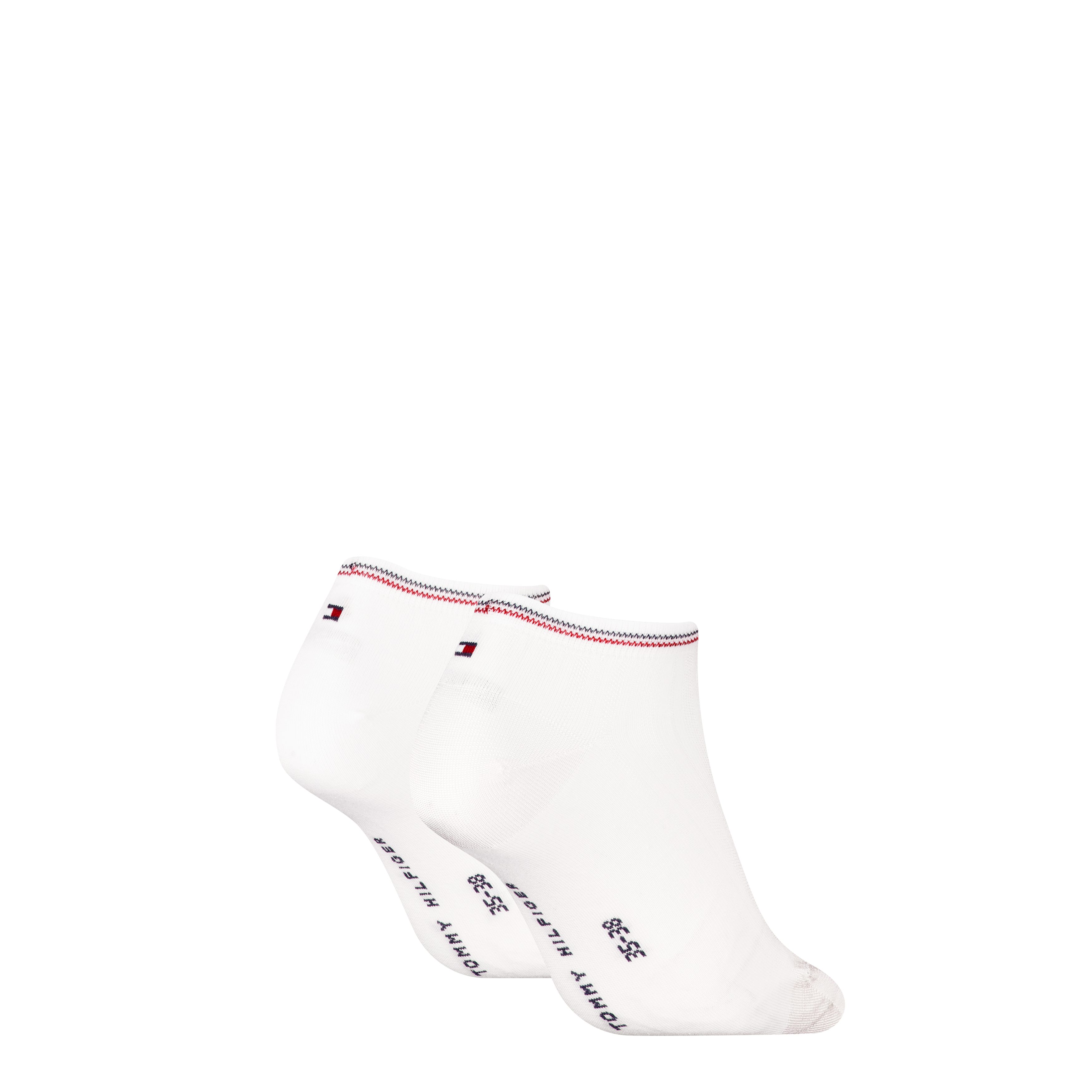 Tommy Hilfiger Sneakersocken TH WOMEN SNEAKER 2P SHINE (2 Paar) mit feuchtigkeitsableitender Technologie